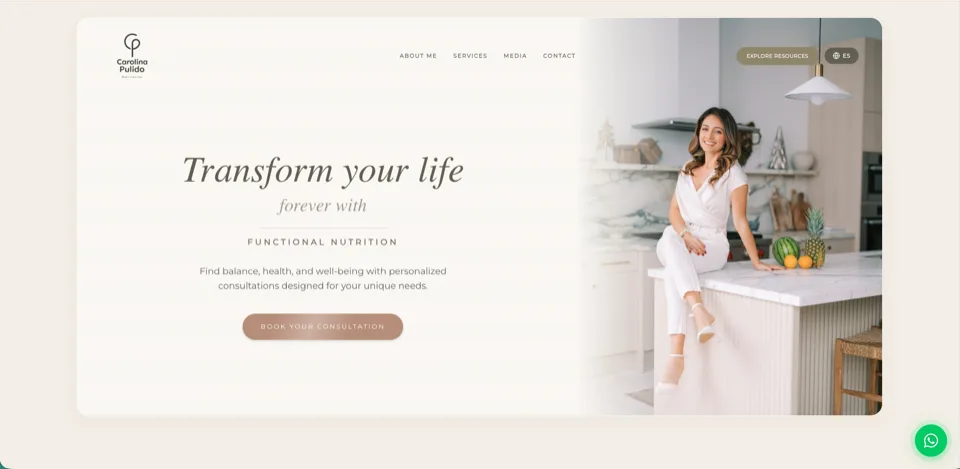 Carolina Pulido homepage